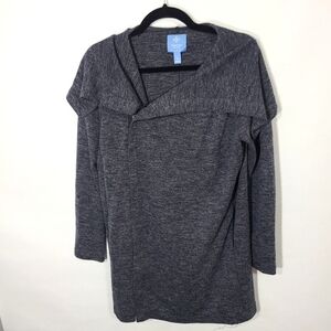Simply Vera Vera Wang‎ Women's Sweater Top Tunic Size Medium M with front zipper